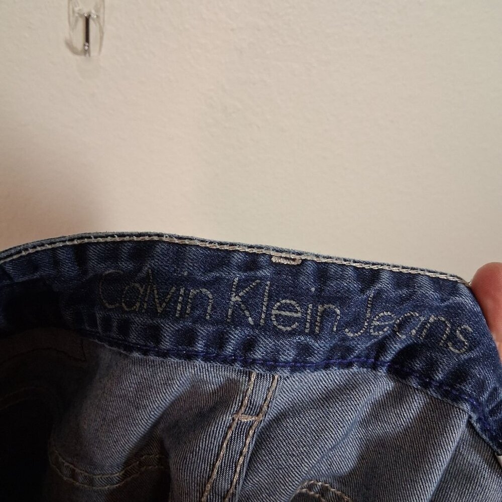 Calvin Klein Denim Blue Jeans Men's Size 32x32 - Picture 8 of 9
